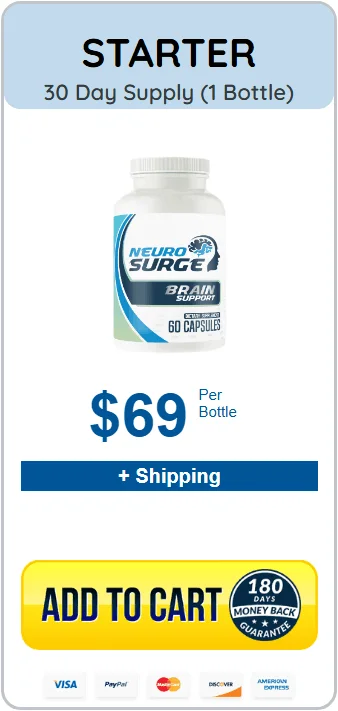 neuro surge 1 bottle price